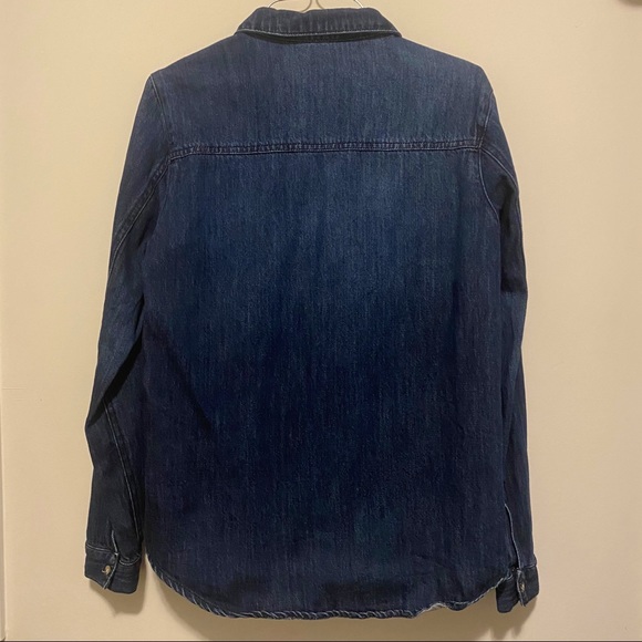 denim button-down - Picture 5 of 6